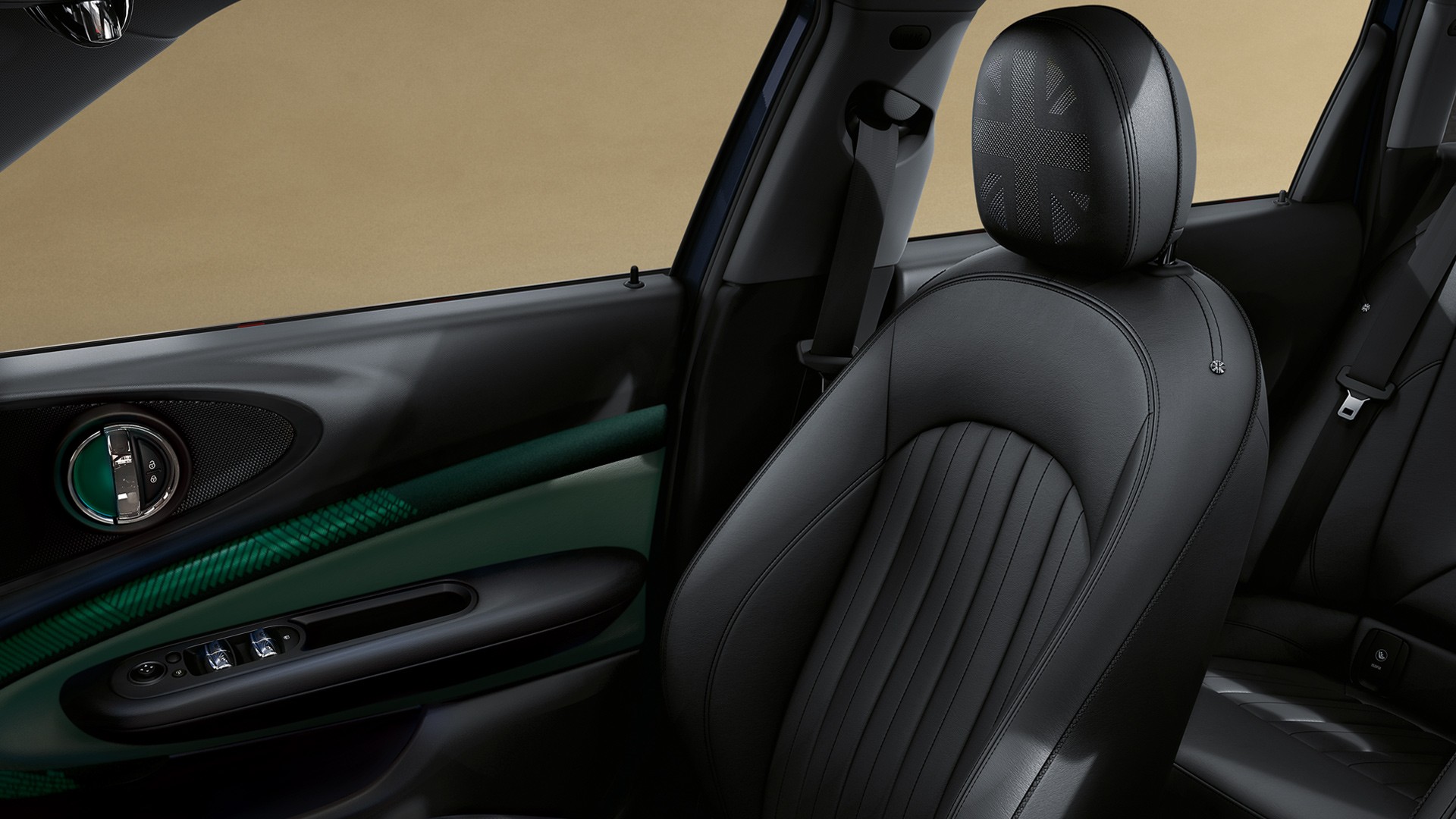 MINI Yoursレザー  ラウンジ  カーボン・ブラック